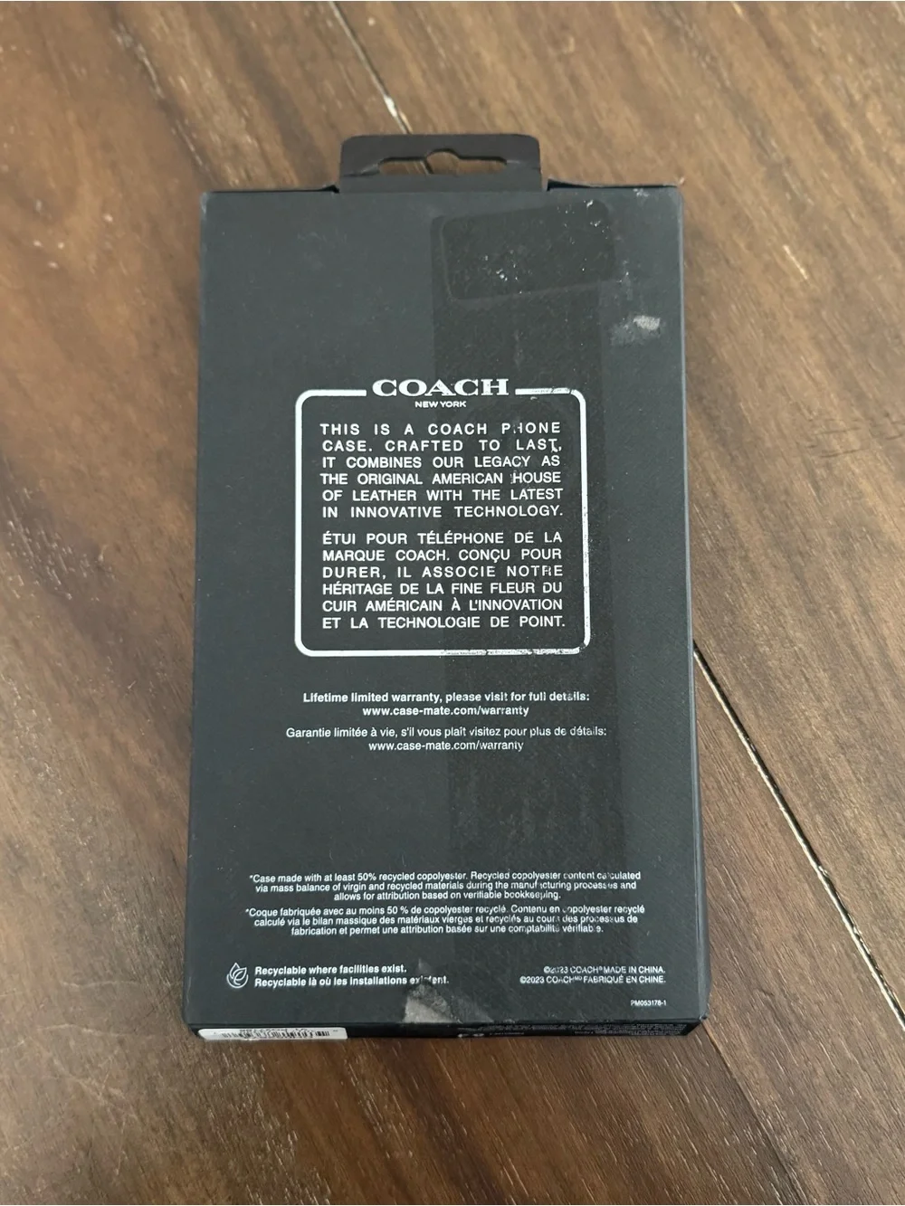 Coach Signature Slim Wrap Case - iPhone 15 Pro Max